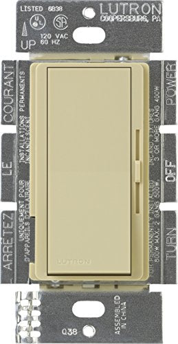 Lutron DV-603P-IV PRESET DIMMER, Ivory