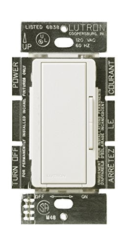 Lutron MALV-600-WH LIGHTING DIMMER, 1 Pack, White