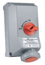 Cooper Wiring CD4100MI5W Pin & Sleeve Mechanical Interlock, 100A 600V, 3-Phase, 3P4W, Watertight - Non-Fusible