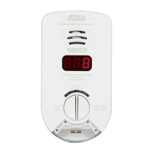 Kidde KN-COP-DP-10YL Worry-Free Living Area Plug-in Carbon Monoxide Alarm with Sealed (900-0280)