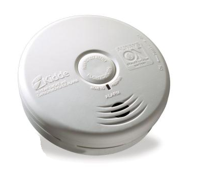 Kidde P3010K-CO Carbon Monoxide & Smoke Detector, 10-Year Worry-Free DC Sealed Lithium Battery Powered for Kitchen (21010071)